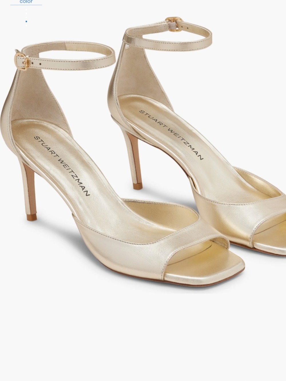 Nudista Ankle Strap Sandal Stuart Weitzman